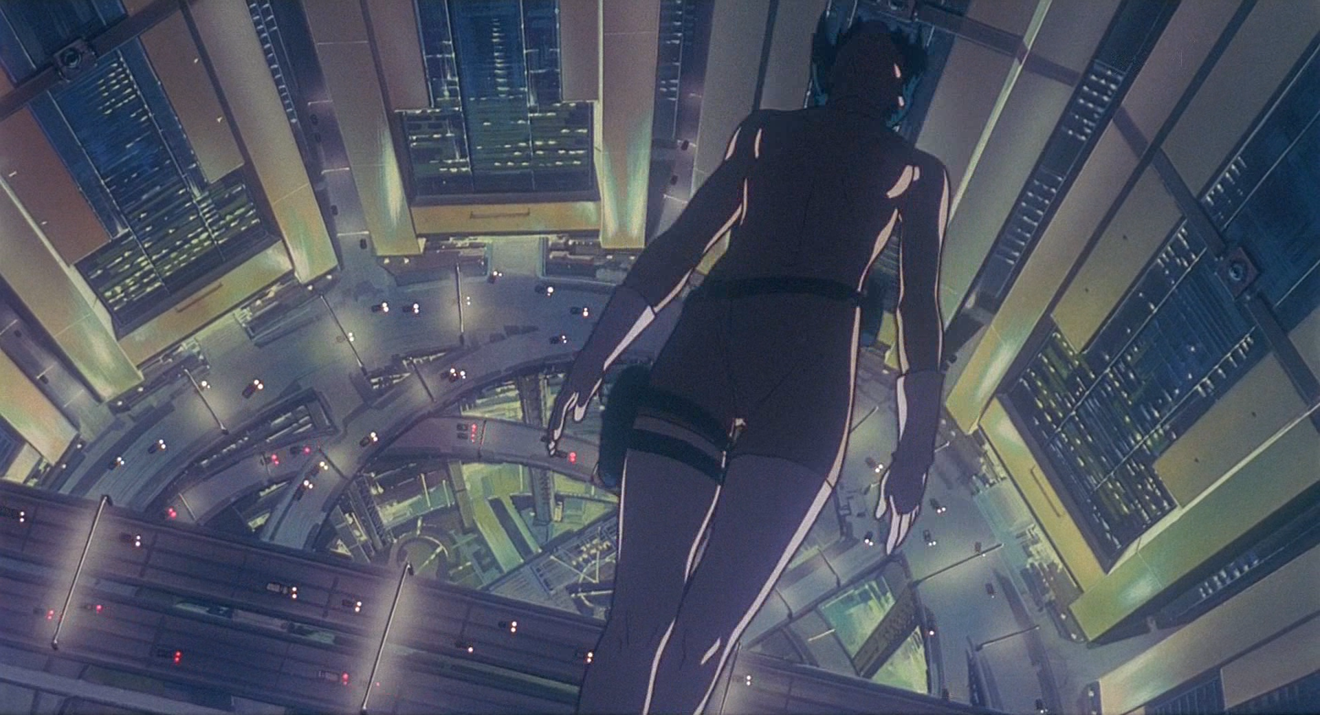 Ghost In The Shell cityscape