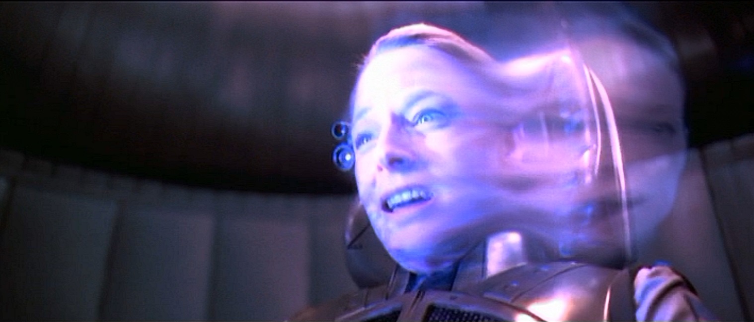 Jodie Foster climax in Contact